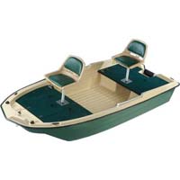 Brand New 11' Polyethylene Professional Fishing Boat