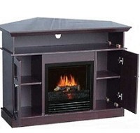 High Quality Flametec Corner Electric Fireplace