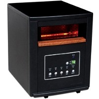 1500 Watt Lifesmart Infrared Quartz Heater w/ Remote Control - Heats 1500 Sq. Feet