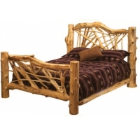 Brand New Rustic Furniture Custom Log Bunk Bed