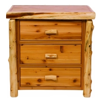 Brand New Rustic Furniture Traditional 3 Drawer Dresser