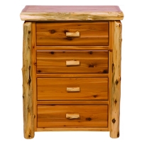 Brand New Rustic Furniture Traditional 4 Drawer Dresser