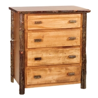 Brand New Rustic Furniture Hickory Blanket Chest
