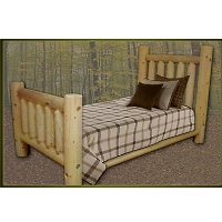 Brand New GoodTimber Rustic Furniture Ranch Valley Log Bed