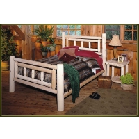 Brand New GoodTimber Rustic Furniture Deluxe Log Bed