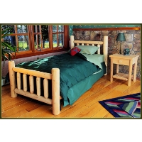 Brand New GoodTimber Rustic Furniture Cedar Log Bed