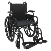 Brand New High Quality Karman 802-DY – Ultra Lightweight Wheelchair with Flip Back Armrest