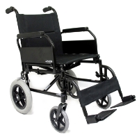 Brand New High Quality Karman KM-2020 – 24 lbs Flip Back Arm Transport Wheelchair