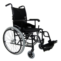 Brand New High Quality Karman LT-980 18" 24 lbs. Ultra Lightweight Wheelchair with Elevating Legrest in Black