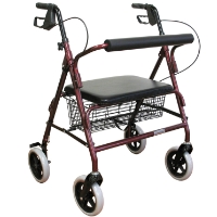 Brand New High Quality 20 lbs Extra Wide Aluminum Rollator