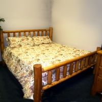 Brand New Rustic Furniture King Bed