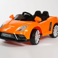 12v Radio Remote Control Ride On Power Kids Lambo Style Wheels Car