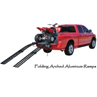 Brand New 9' X-Tra Wide Heavy Duty Folding Arched Ramps